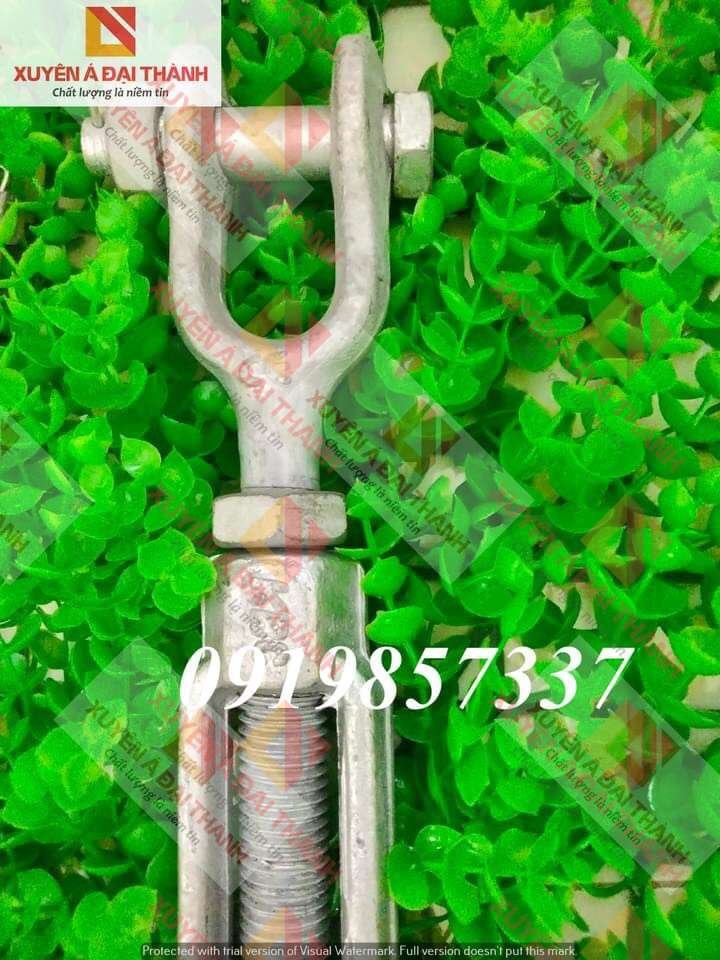 Tăng Đơ Thép M12 ( 12.5mm )- 2 Đầu Ma Ní - DaiChang Hàn Quốc