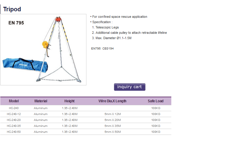 gi&aacute; 3 ch&acirc;n cứu hộ Nhật Bản - Tripod