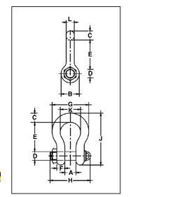 Ma-N&iacute; G-2140,S-2140- Crosby USA- Loại Omega