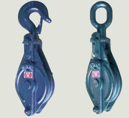 R&ograve;ng Rọc - Puly Kondotec Nhật Bản - R&ograve;ng Rọc M&oacute;c Cẩu Chốt chặn - Puly Dạng Khối V&agrave; Mắt